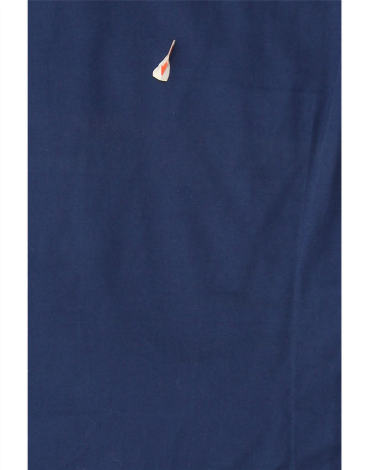 TED BAKER Mens Shirt Size 16 Large Navy Blue Cotton