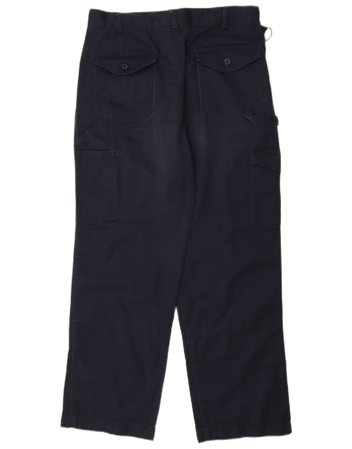 Мужские брюки-карго Dickies W34 L30 темно-синие из полиэстера