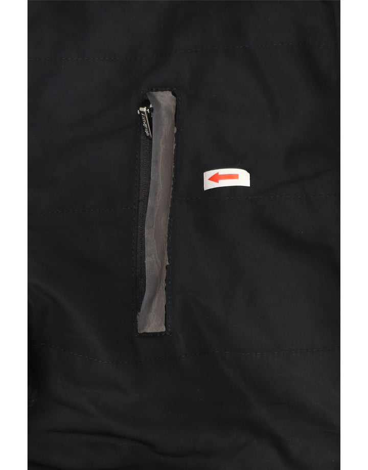 Женская парка с капюшоном Marks & Spencer Autograph UK 18 XL, черная