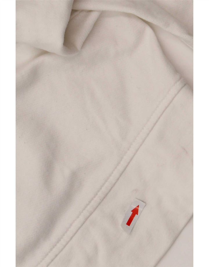 Мужской джемпер с капюшоном Levi's, белый, хлопковый, среднего размера