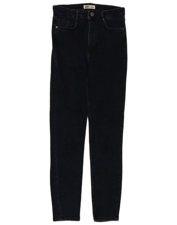 Женские джинсы скинни Zara Trafaluc EU 38, маленькие W28 L27, темно-синие