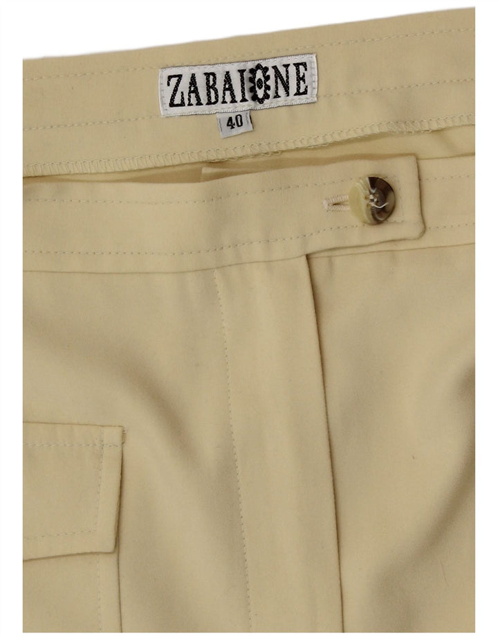 Женская мини-юбка Zabaione EU 40 Medium W30 Желтая