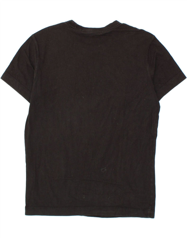 CALVIN KLEIN JEANS Mens Graphic T-Shirt Top Medium Black Vintage Calvin Klein Jeans and Second-Hand Calvin Klein Jeans from Messina Hembry 
