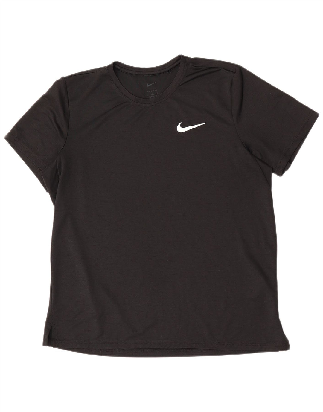 Мужская футболка Nike Dri Fit, большой черный полиэстер