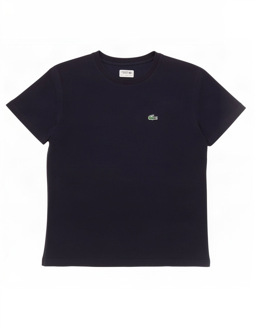 Футболка Lacoste для мальчиков, топ 11-12 лет, темно-синяя