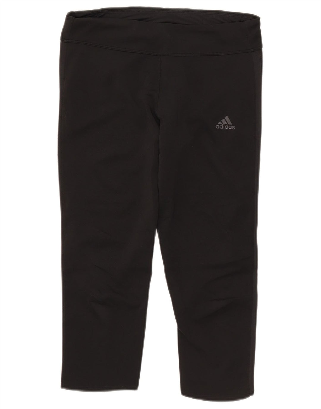 Женские леггинсы-капри Adidas Climacool UK 8/10, маленькие черные из полиэстера