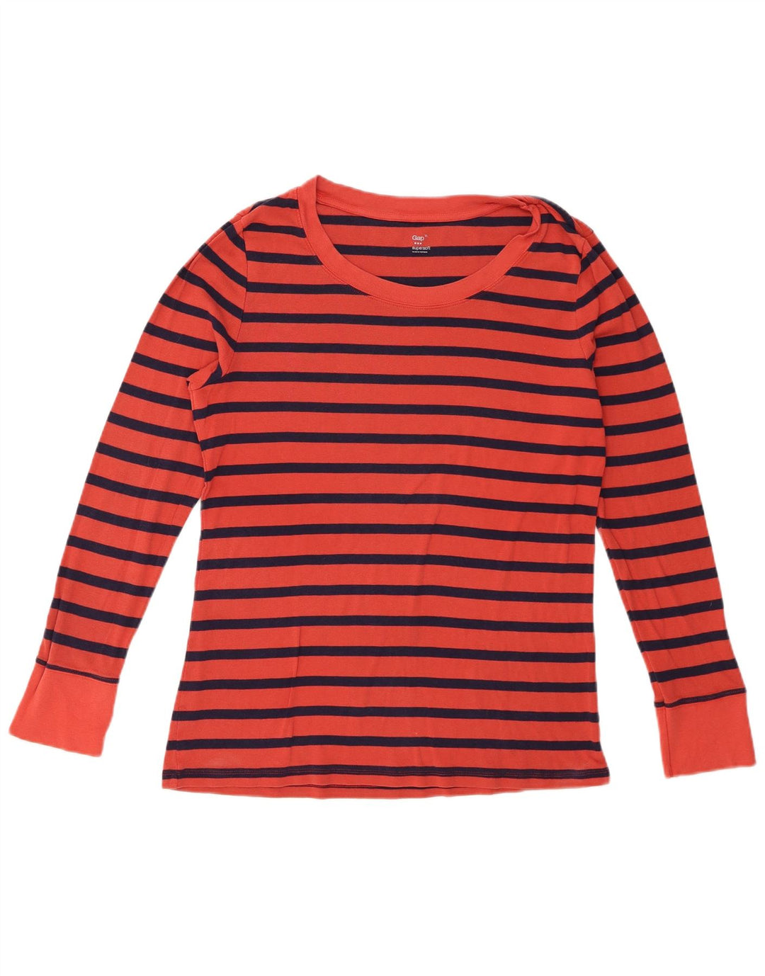 Женский топ Gap с длинным рукавом UK 18 XL в красную полоску