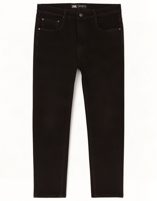 Zara Мужские укороченные джинсы EU 38 Small W30 L24 Черный
