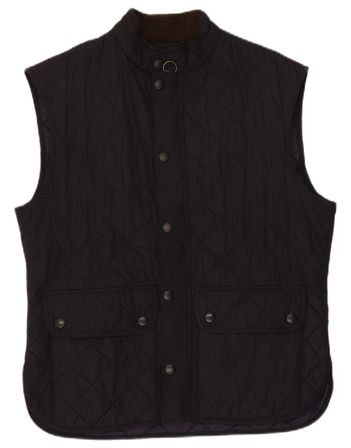 Женский стеганый жилет Barbour UK 18 XL, темно-синий, полиэстер