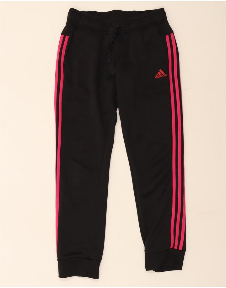 Женские спортивные брюки Adidas Joggers UK 12, средний черный полиэстер