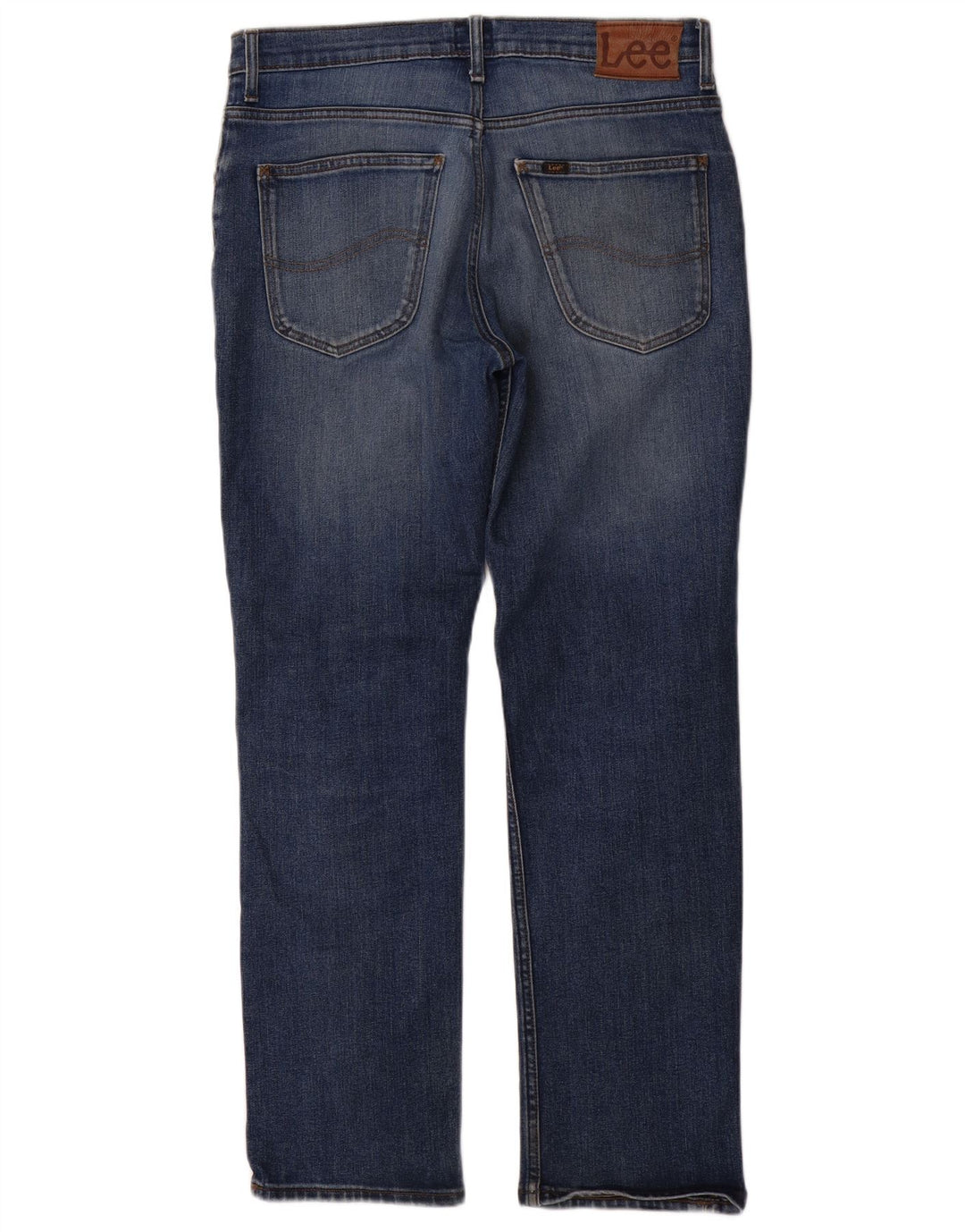 Мужские прямые джинсы Lee Brooklyn W33 L30, синий хлопок