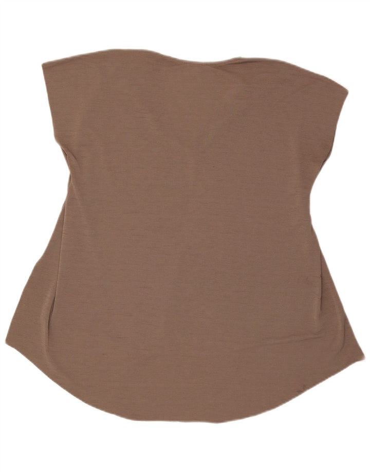 Женская блузка ZARA Top UK 14, средний серый