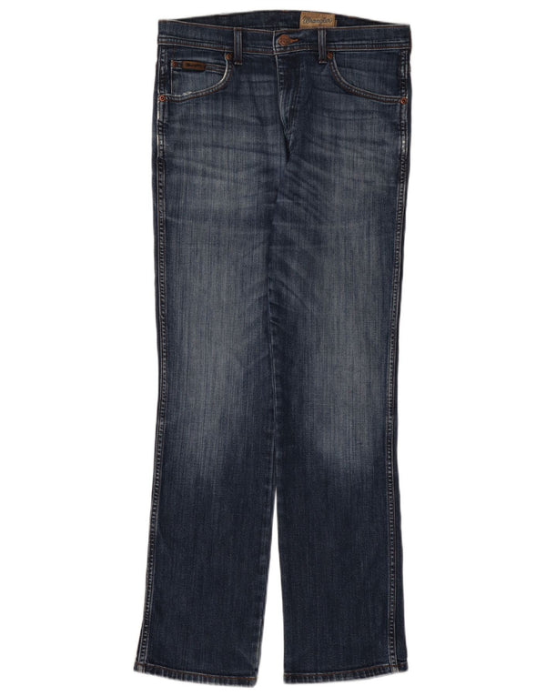 Мужские прямые джинсы Wrangler Arizona Stretch W32 L32, синий хлопок