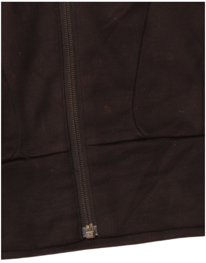 Мужской свитер с капюшоном на молнии с графическим рисунком THE NORTH FACE, маленький черный спортивный цвет