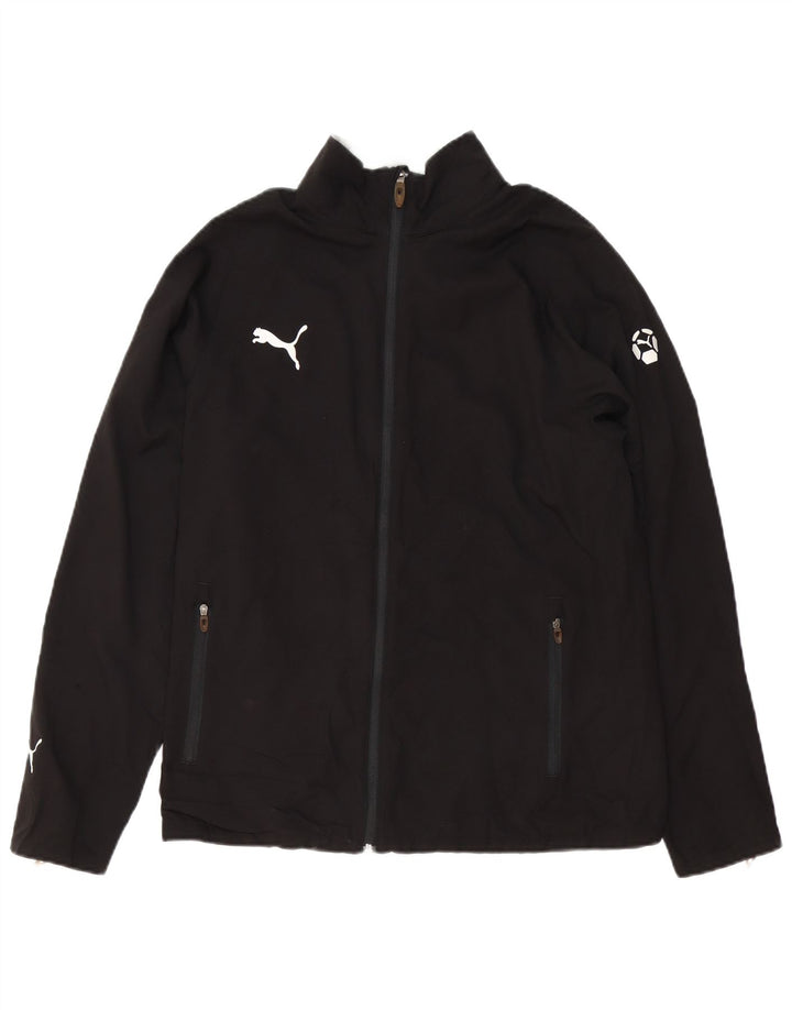 Мужская спортивная куртка PUMA, средний черный полиэстер