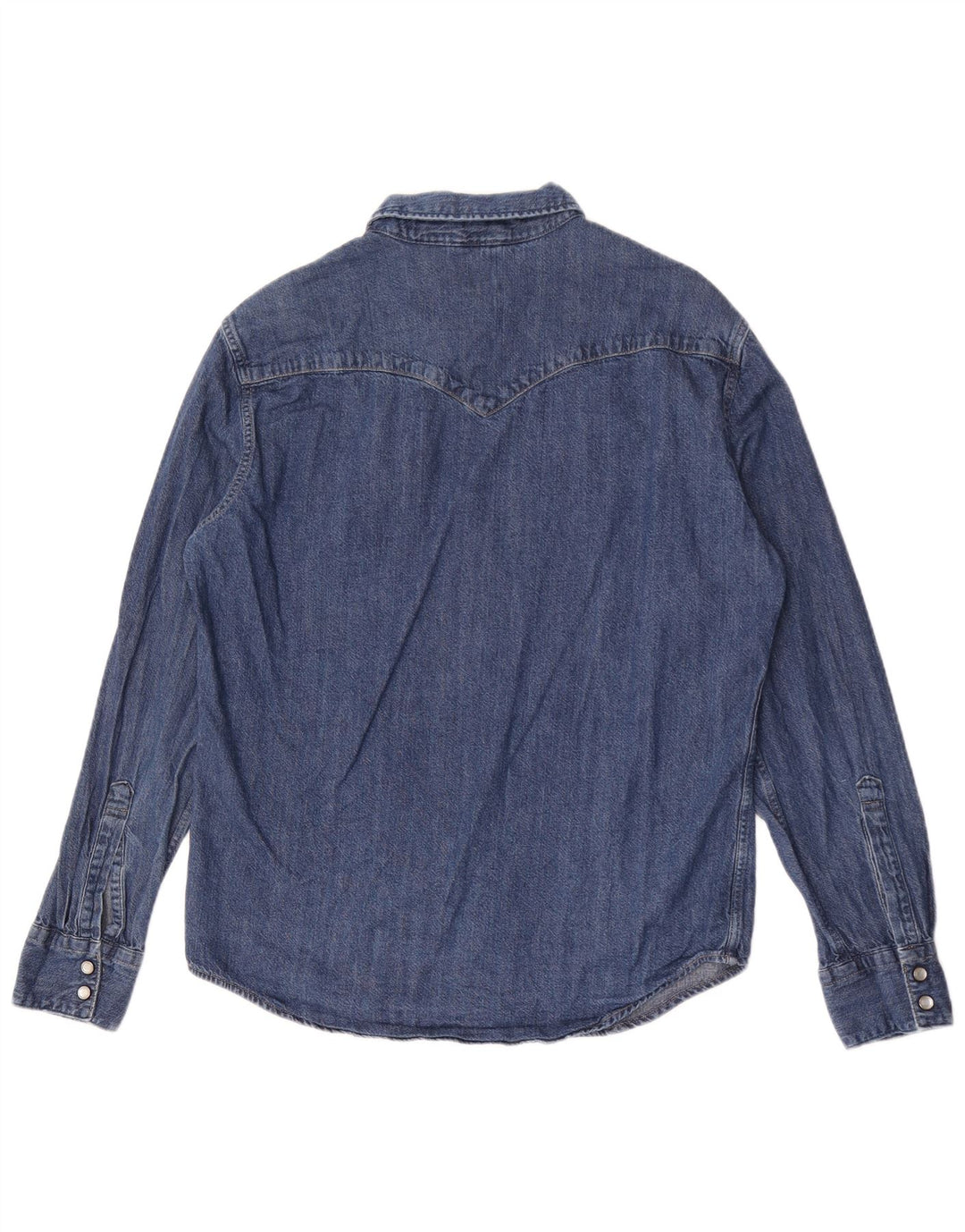 Мужская стандартная джинсовая рубашка Levi's, хлопок среднего синего цвета