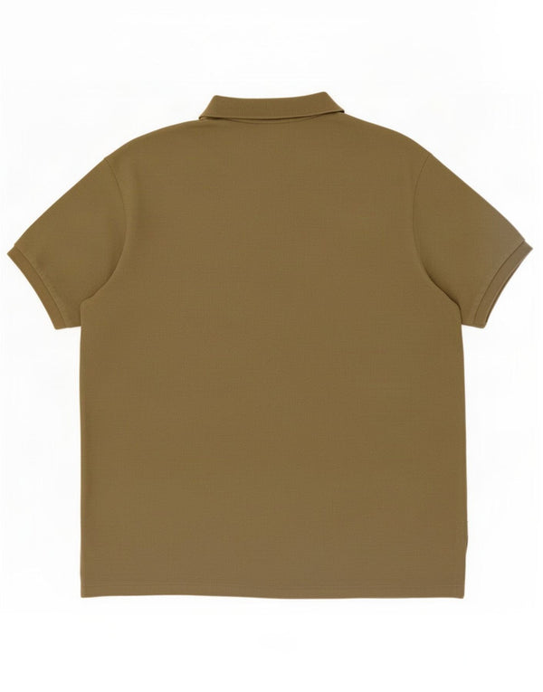 Мужская рубашка-поло на заказ Polo Ralph Lauren 2XL, хлопок цвета хаки