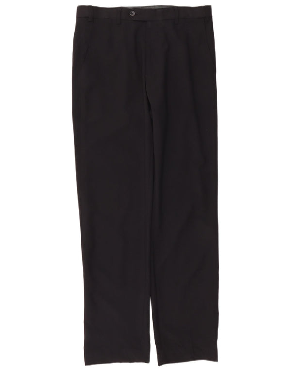 Мужские прямые брюки-чиносы Marks & Spencer W32 L33 темно-синие