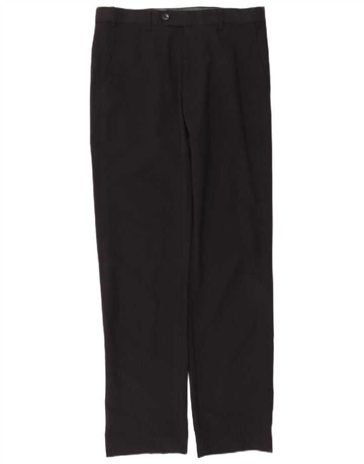 Мужские прямые брюки-чиносы Marks & Spencer W32 L33 темно-синие