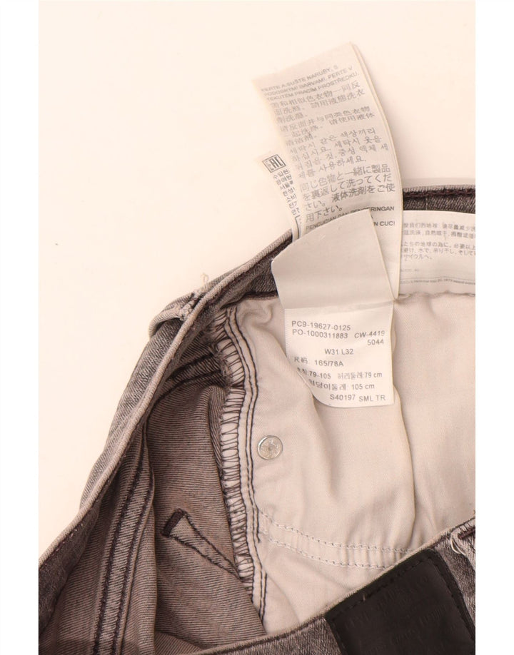 Женские джинсы Levi's 312 Shaping Slim W31 L32 Серые хлопковые
