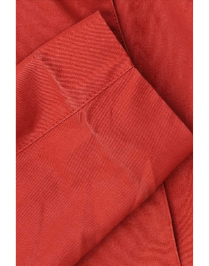 Женское пальто Max Mara UK 16, большое красное хлопок