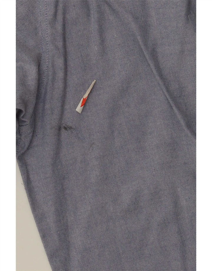 Мужская оксфордская рубашка Ben Sherman 2XL, синяя, хлопок