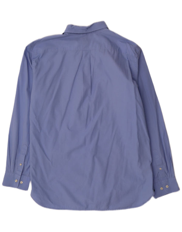 Gap Mens Classic Fit Shirt XL Blue Cotton