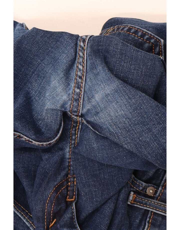 Мужские зауженные джинсы LEVI'S 502 W31 L30 Темно-синие, хлопок