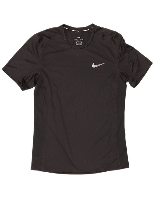 Мужская футболка Nike Dri Fit, маленькая, черная