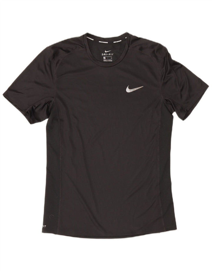Мужская футболка Nike Dri Fit, маленькая, черная
