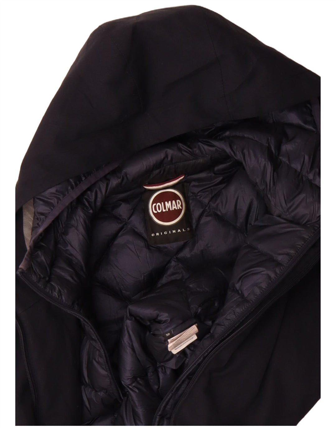 Colmar Мужская ветровка с капюшоном IT 50 Большая Темно-Синяя Полиэстер