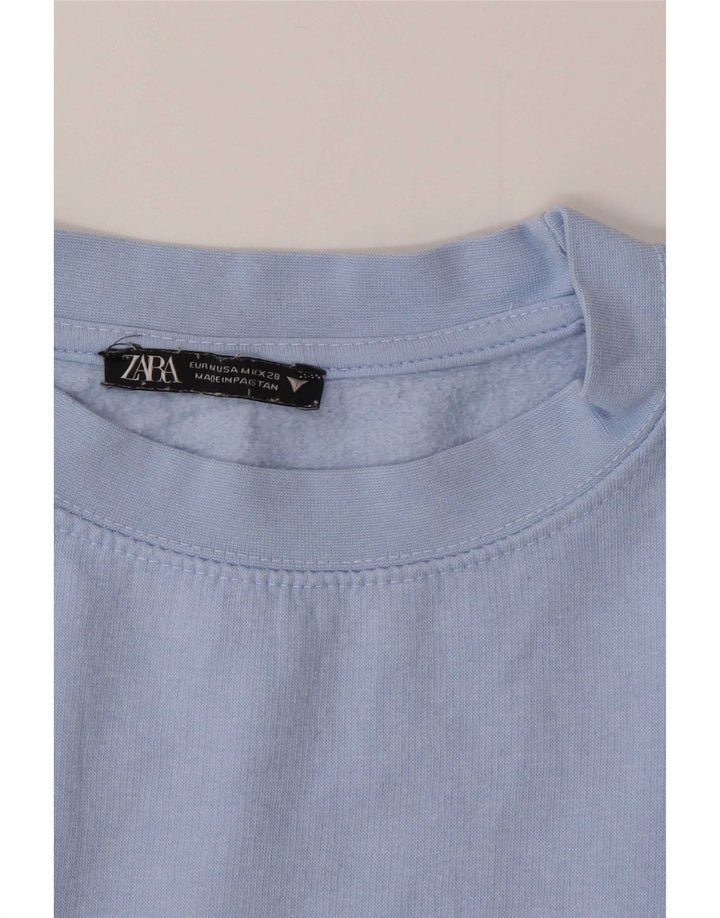 Женский свитер Zara UK 14, средний синий