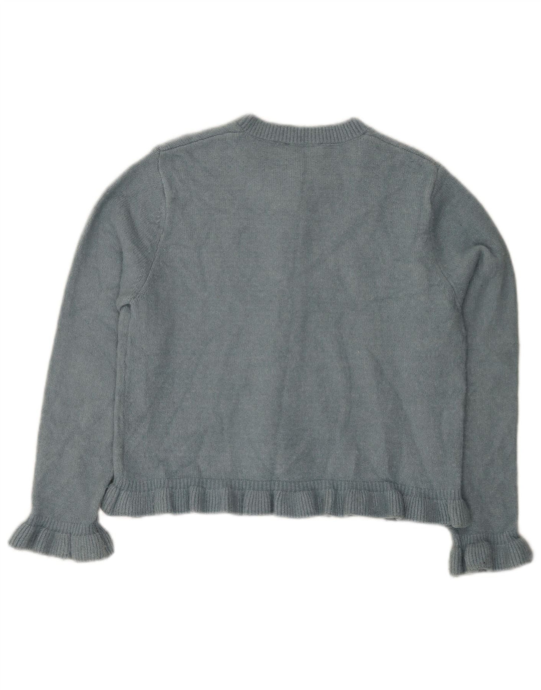 Женский кардиган Zara UK 14, средний синий полиэстер