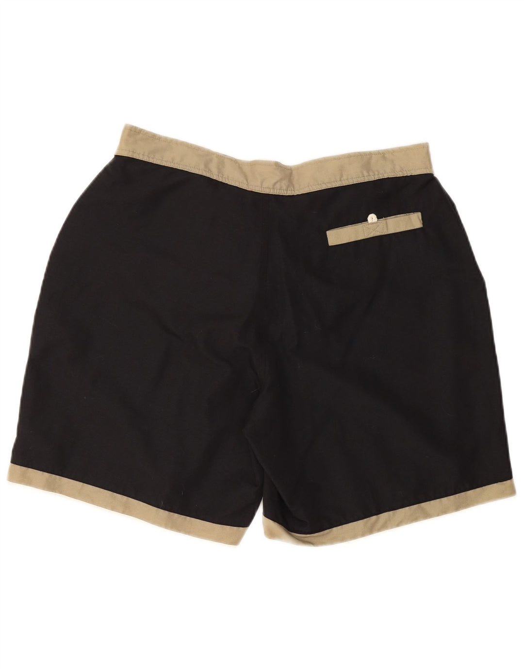 KAPPA Mens Swimming Shorts 2XL  Black Colourblock Nylon