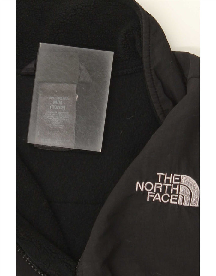 Флисовая куртка The North Face для мальчиков 10–11 лет, средний цвет, черный цвет