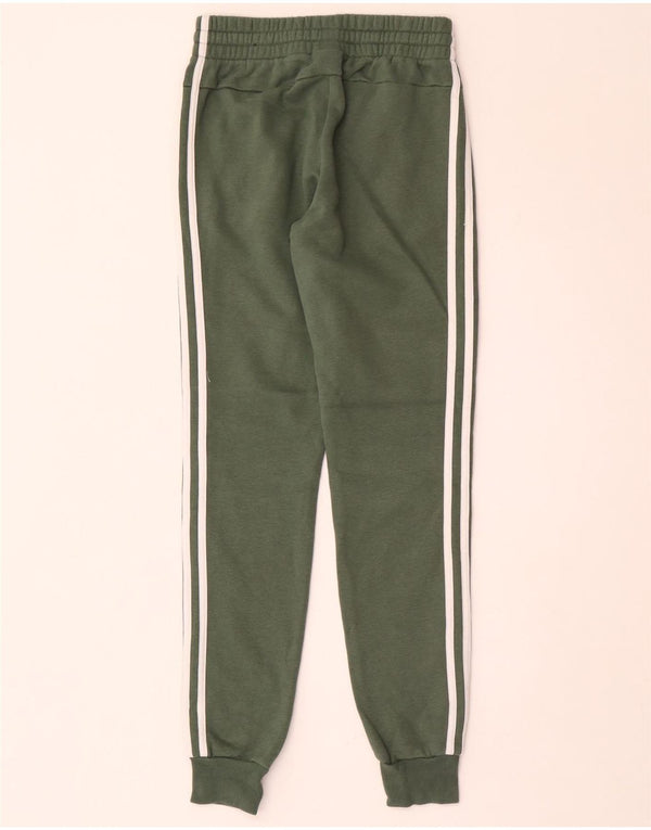 Женские спортивные брюки Adidas Joggers UK 4/6 XS, зеленый хлопок