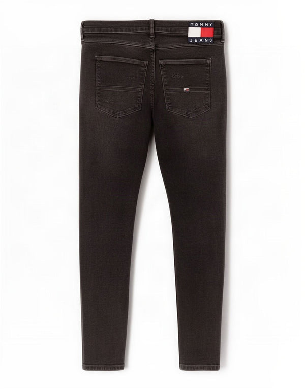 Женские потертые джинсы скинни Tommy Hilfiger Melany W31 L28 черные