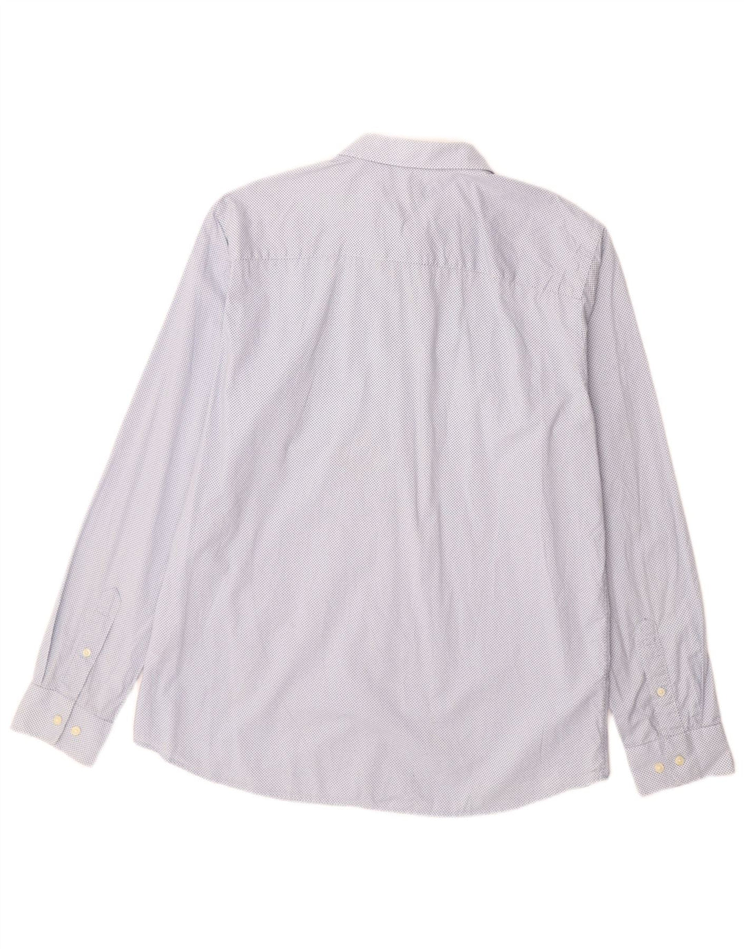 Мужская рубашка премиум-класса JACK & JONES, размер 44 XL, хлопок в синие пятна