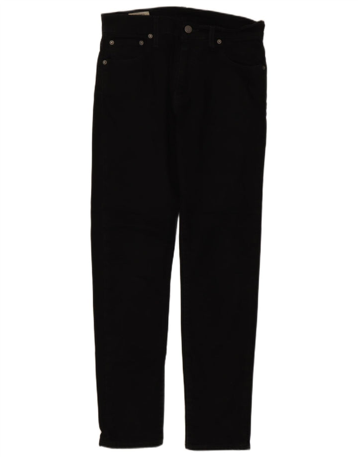 Мужские джинсы скинни Levi's W29 L30, черный хлопок