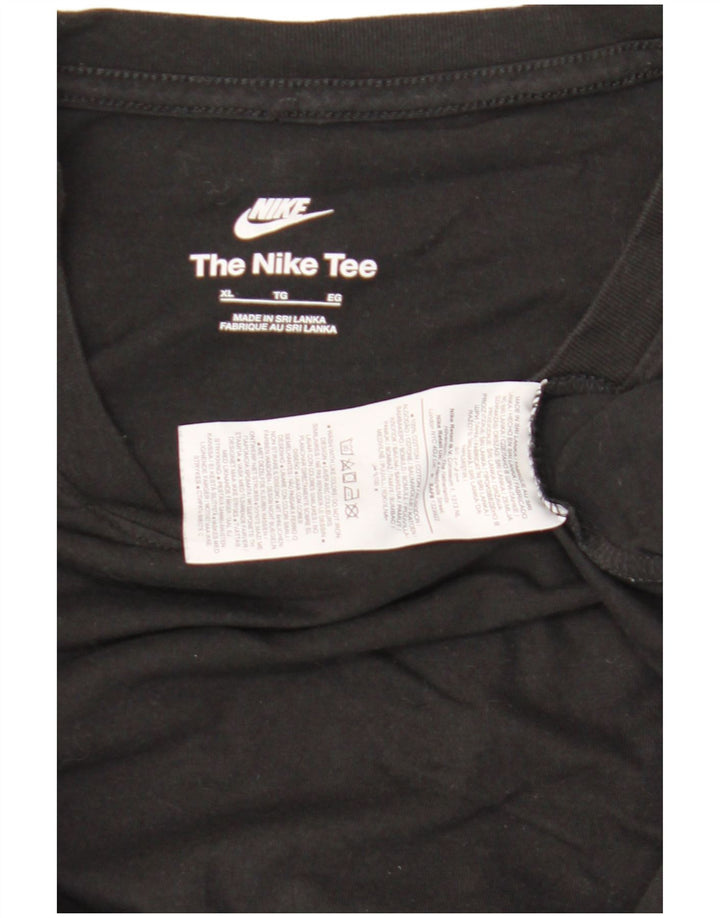 Мужская футболка Nike Top XL, черный хлопок