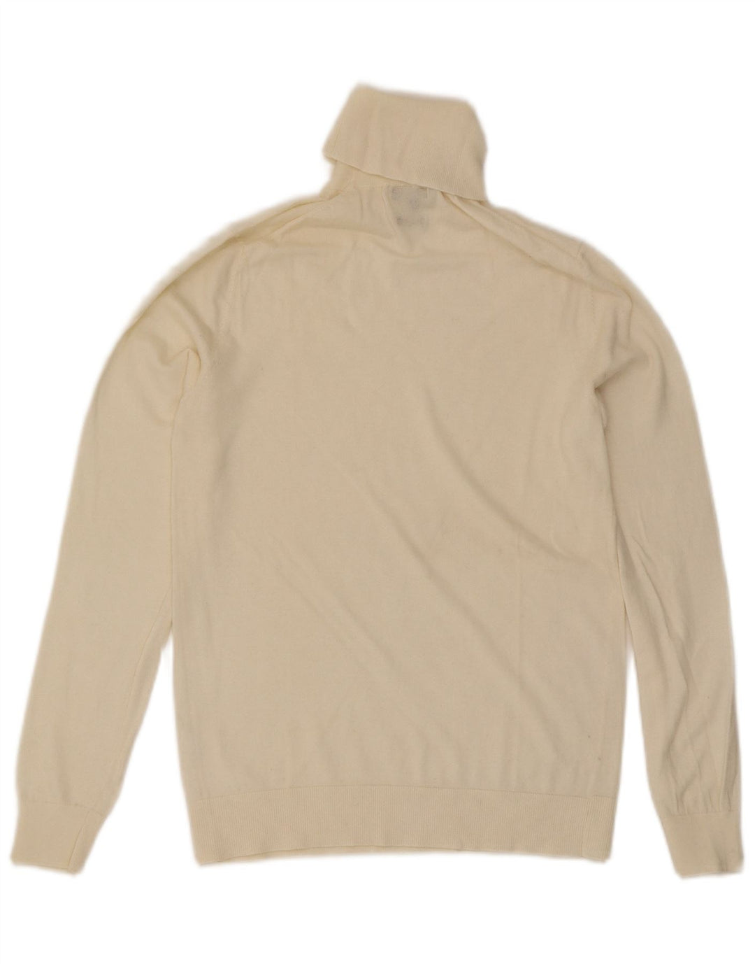 Женский джемпер с высоким воротником Massimo Dutti UK 12 Medium Off White