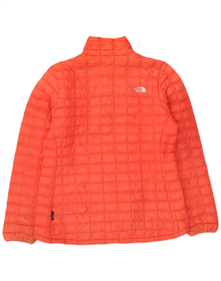 Женская стеганая куртка THE NORTH FACE UK 18 XL оранжевого цвета из полиэстера