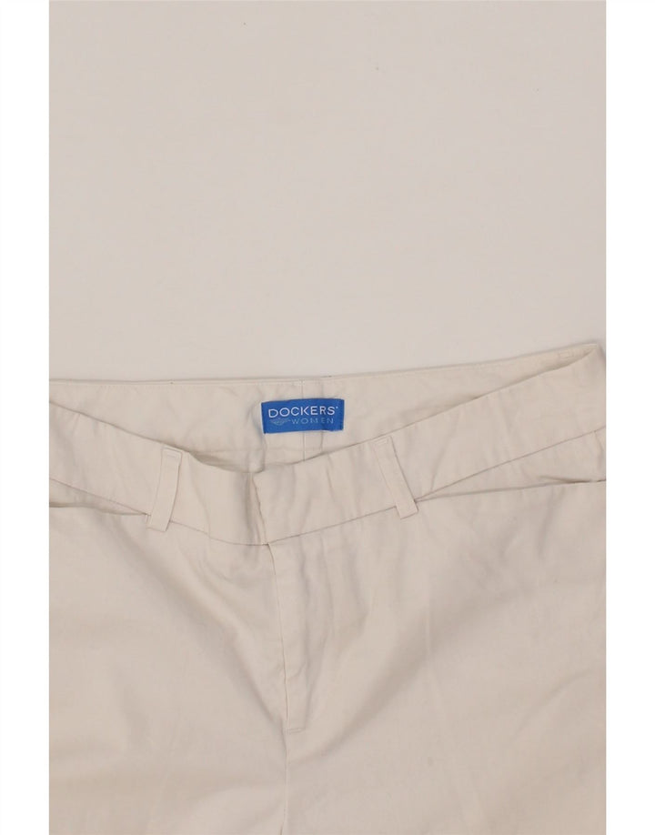 DOCKERS Womens Straight Casual Trousers W30 L30  Off White Vintage Dockers and Second-Hand Dockers from Messina Hembry 