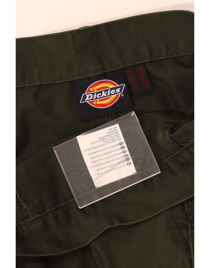 Мужские прямые брюки-карго Dickies W44 L31, зеленый полиэстер