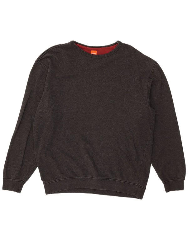 Мужской свитшот Hugo Boss XL, серый хлопок