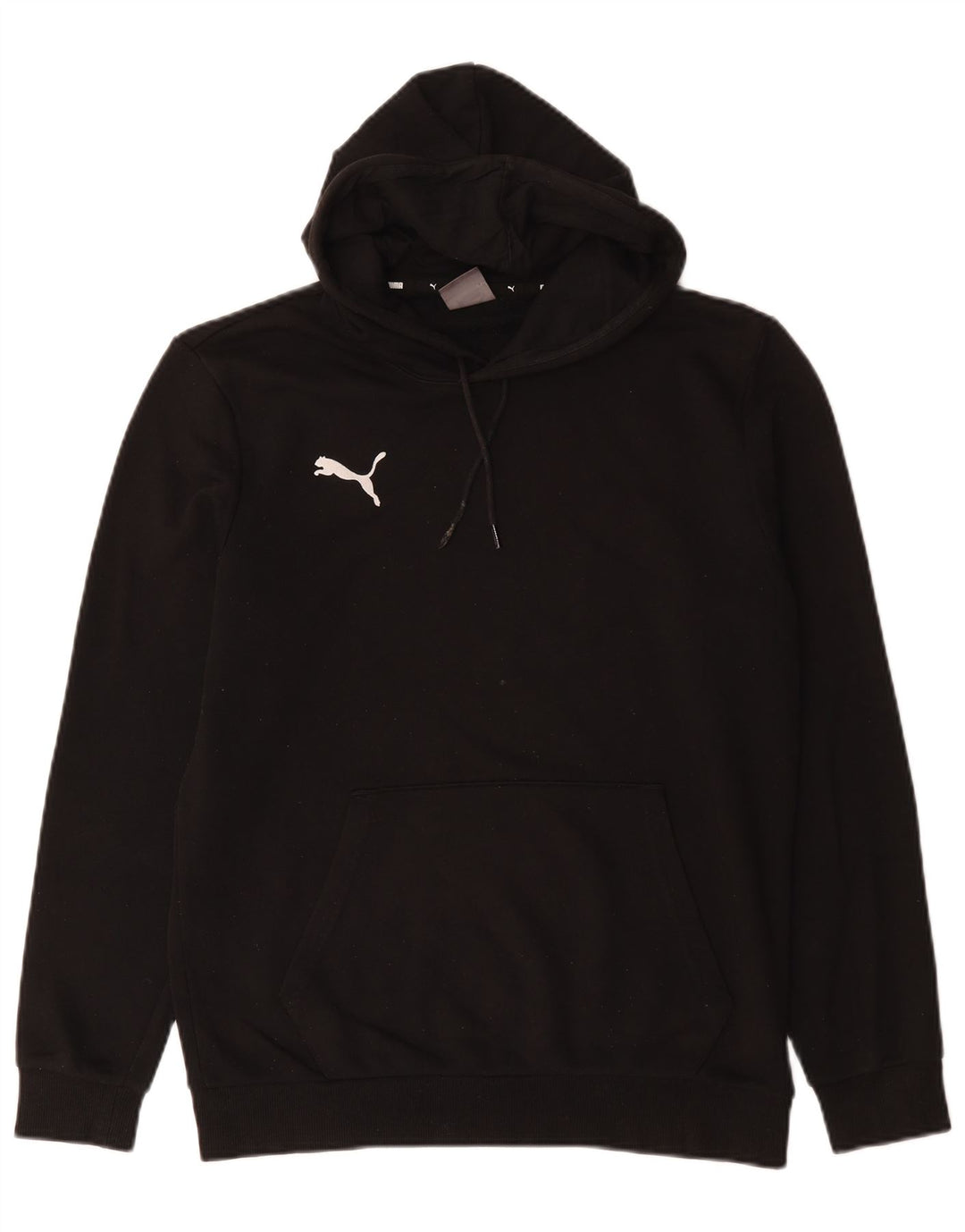 Мужской джемпер с капюшоном Puma, средний черный, хлопок