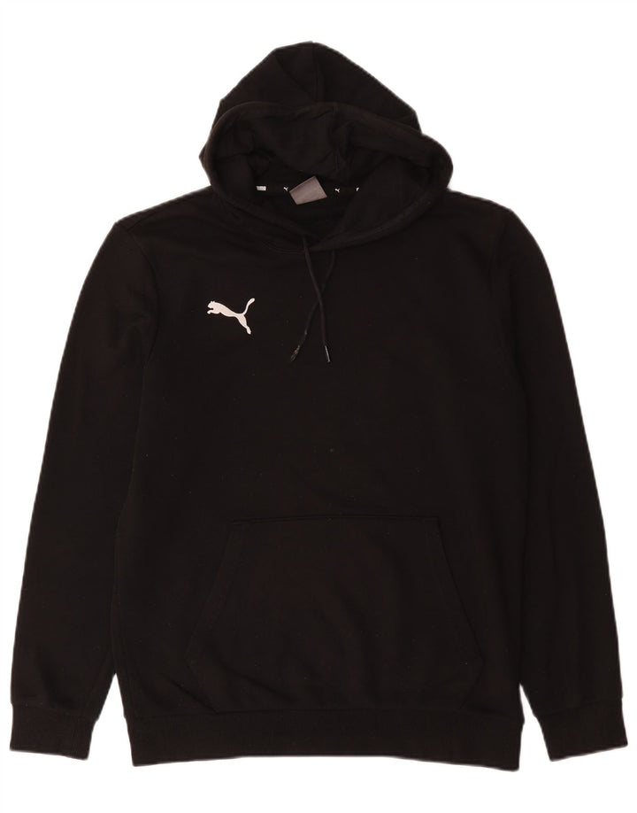 Мужской джемпер с капюшоном Puma, средний черный, хлопок