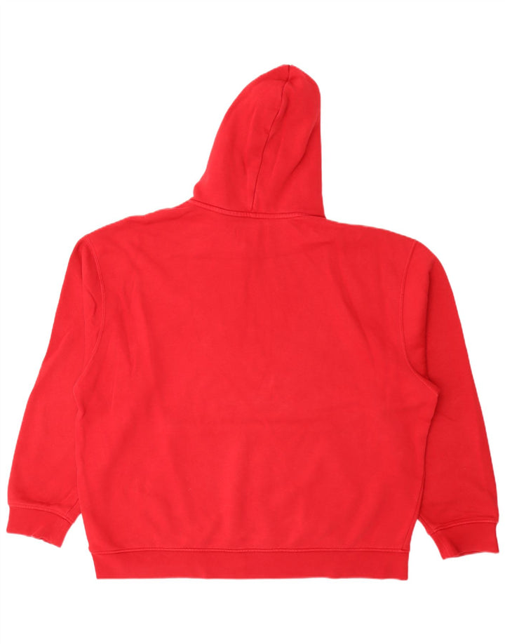 Мужской джемпер с капюшоном Jordan XL, красный хлопок