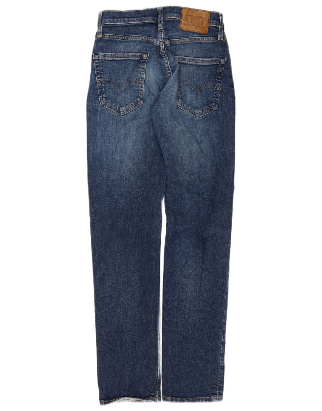 Мужские узкие джинсы Levi's W28 L32 синие, хлопок
