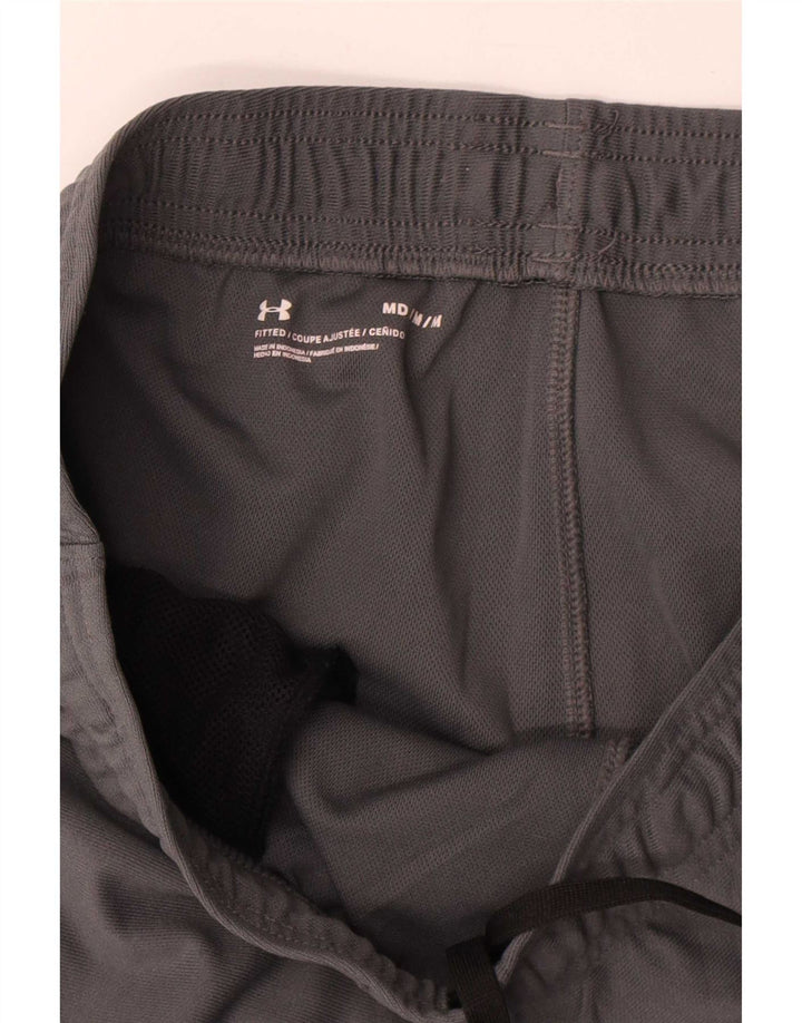 Мужские приталенные спортивные брюки Under Armour, средний серый полиэстер